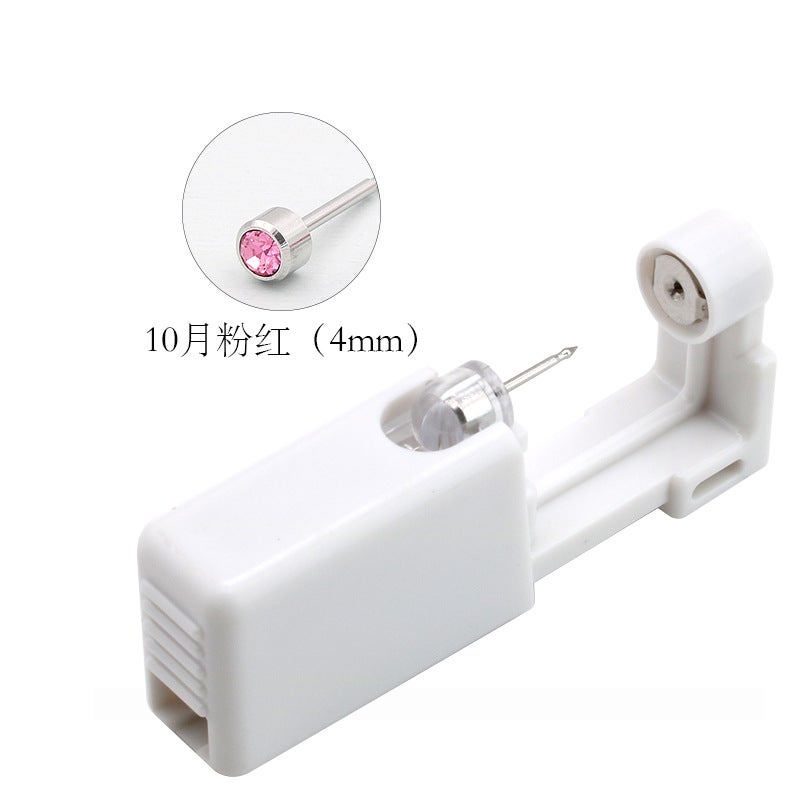 Second-Generation Disposable Ear Piercing Tool, Ear Piercing Gun, Ear Stud Gun, Ear Piercing Device, Ear Gun For Piercing Ear Cartilage And Creating Ear Holes - Image 1