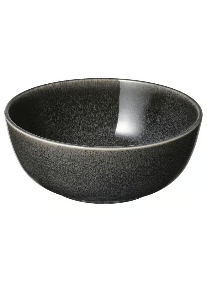 Bowl Dark Grey Diameter 14 cm Volume 0.5L - Image 1