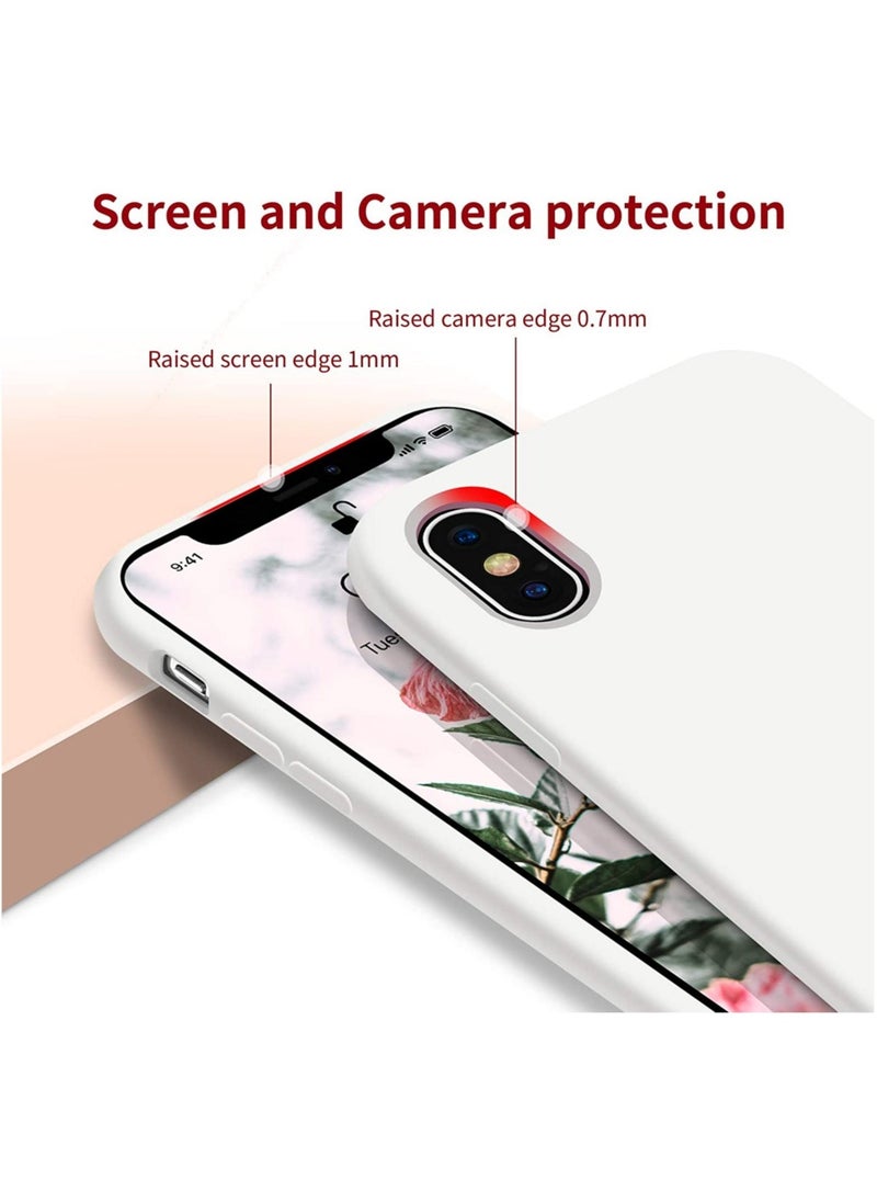 Raxoom iPhone Xs Max Case,Ultra Slim Fit iPhone Case Liquid Silicone Gel Cover with Full Body Protection Anti-Scratch Shockproof Case - Image 4