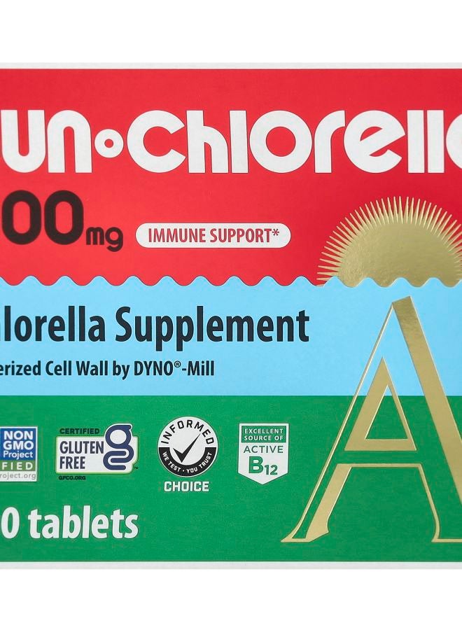 Sun Chlorella Chlorella Supplement 120 Tablets