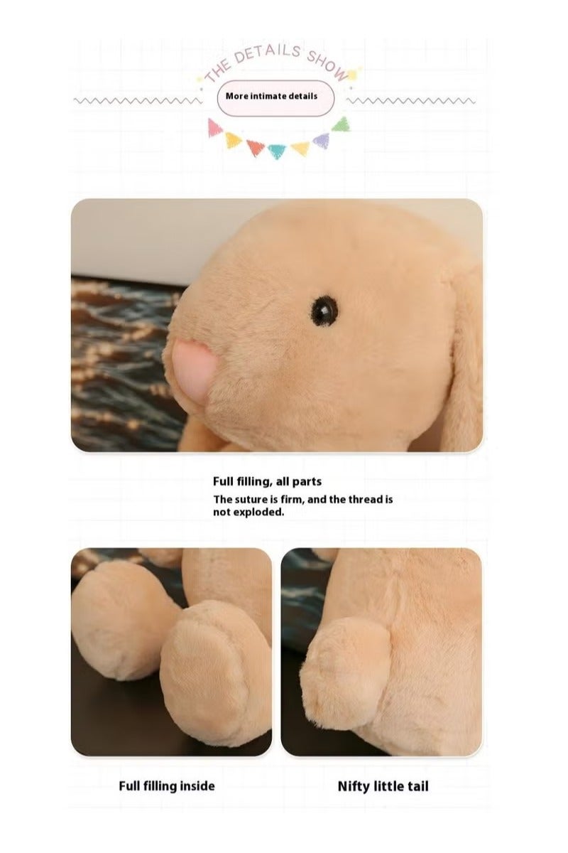 Snuggle Bonnie Bunny Plush Toy Super Soft Stuffed Animal For Gifts Birthday Wedding Party Favors——45CM - Image 3