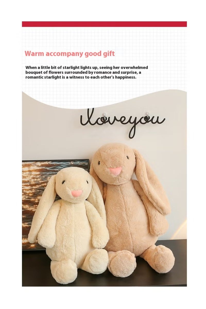 Snuggle Bonnie Bunny Plush Toy Super Soft Stuffed Animal For Gifts Birthday Wedding Party Favors——45CM - Image 4