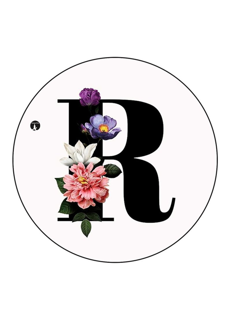 RKN Letter R Printed Fridge Magnet Multicolour - Image 1