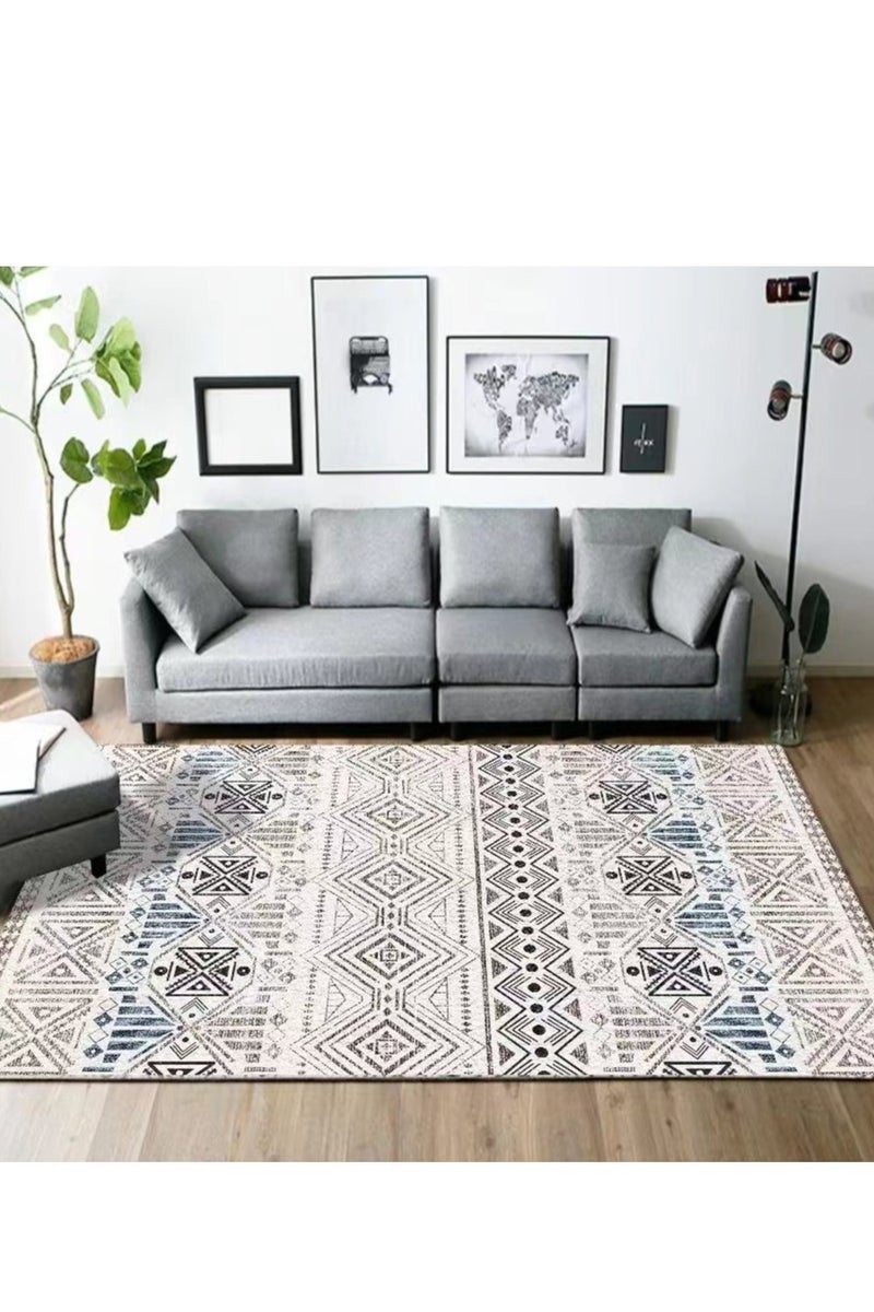 Aralifes Rectangular Soft Touch Carpet Multicolour 200x300cm  - Image 5