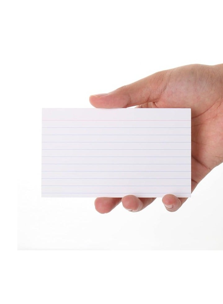 Terabyte Index Cards, 100 Sheets Ruled Index Cards, Flash Cards for Studying, Colored Index Cards, Note Cards, Lined Colored Index Flashcards for Office and School Supplies, 4"x6" Colored Ruled - Image 3