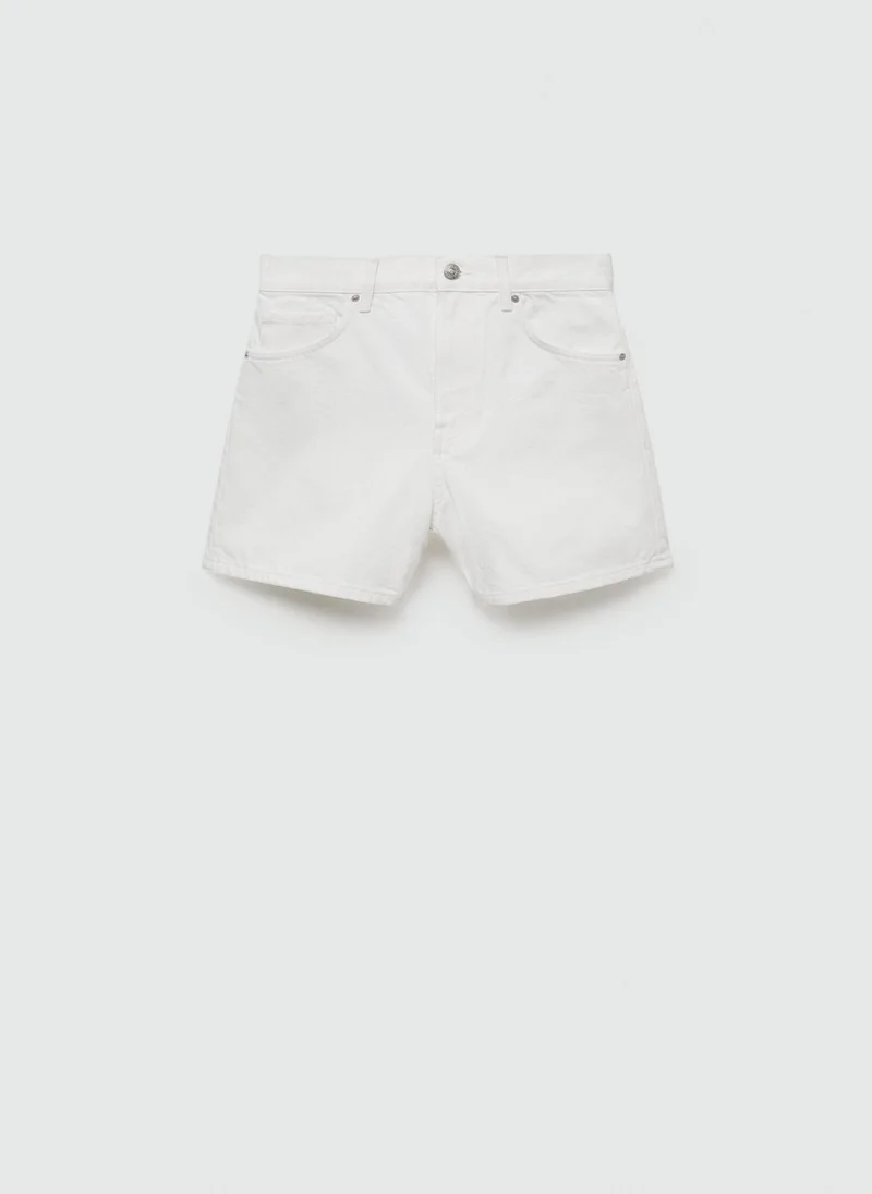MANGO High Waist Shorts