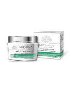 MITVANA Anti Blemish Cream With Papaya Saffron & Manjistha| Removes Acne Marks, Pigmentation & Under Eye Dark Circle 50 G  - Image 1