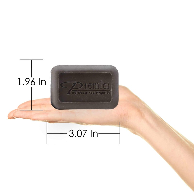 Premier Dead Sea Mineral MUD bar Natural body wash, face wash, hand soap, for all Skin Types. Therapeutic and Antibacterial, helps with Acne, Rosacea, Eczema and Psoriasis, 3.4 Oz - Image 5