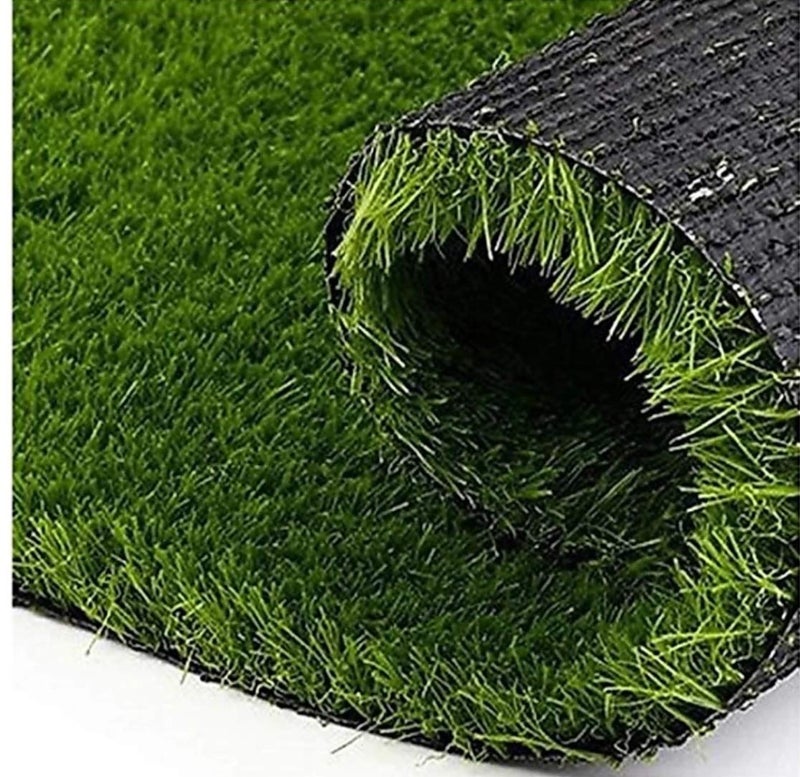 COMFYHOME COMFY HOME High Density Artificial Grass, Artificial Grass Carpet for Balcony, Lawn, Door, Artificial Grass Carpet, Door Mat, Bath Mat, Floor Mat, Yoga Mat, Foot Mat (3.25 Feet X 4 Feet) - Image 1