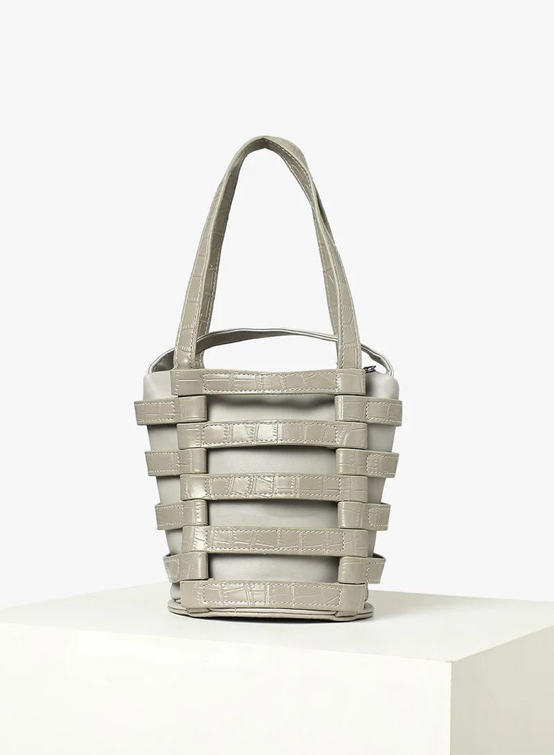 Haute Sauce  Juliet Grey Mini Bag for Women | Best Price UAE