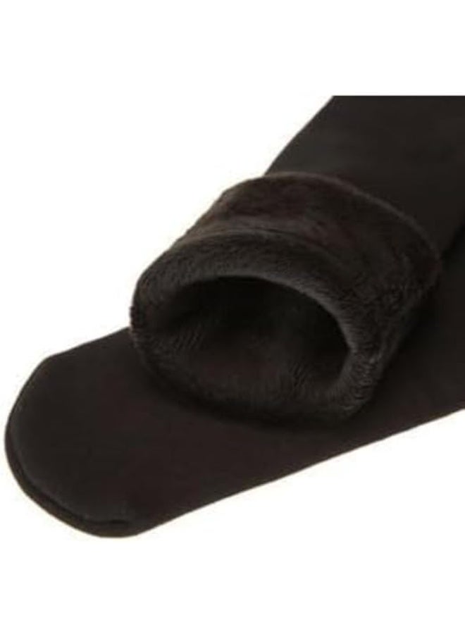 زوجان من الجوارب الشتوية الحرارية الفاخرة والدافئة | مقاس واحد مناسب للرجال والنساء والأطفال والمراهقين | جوارب مريحة وسميكة للعزل الحراري الفائق في الشتاء | حماية مثالية للقدمين - Image 5