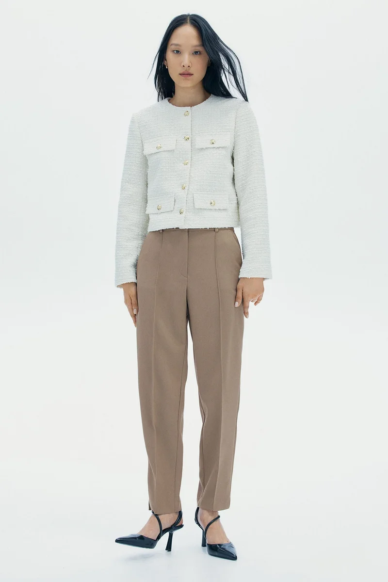 H&M Tapered Tailored Trousers