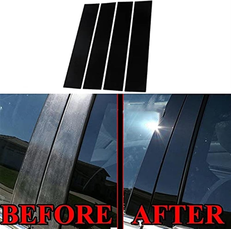 Wivplex Glossy Black Pillar Posts for Ford F-150 - Image 2