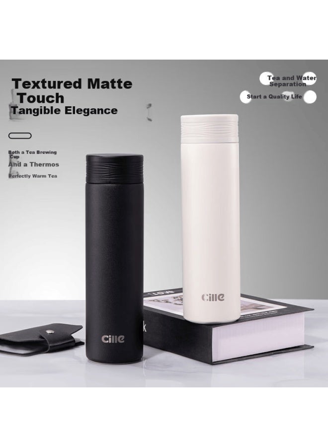 Cille Insulated Tumbler 316 Stainless Steel Large Capacity Business Tea Cup Portable Water Bottle For Men Women Students Outdoor - Image 1