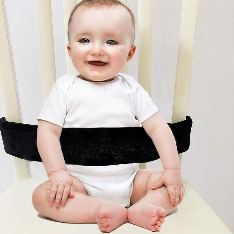 Twoworld High Chair Straps, Universal Baby Safety Strap, Highchair Harness for Infant&Toddler'sï¼ˆBlackï¼‰ - Image 2