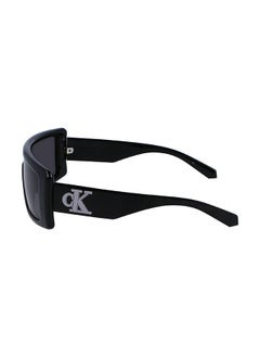 Calvin Klein Jeans Unisex UV Protection Shield Sunglasses - CKJ23655S-001-5720 - Lens Size: 57 Mm  - Image 2