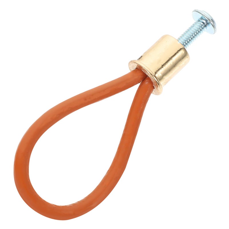 Orange Rope Handle Vintage Cabinet Pull for Kitchen Wardrobe Furniture Hardware - Image 2