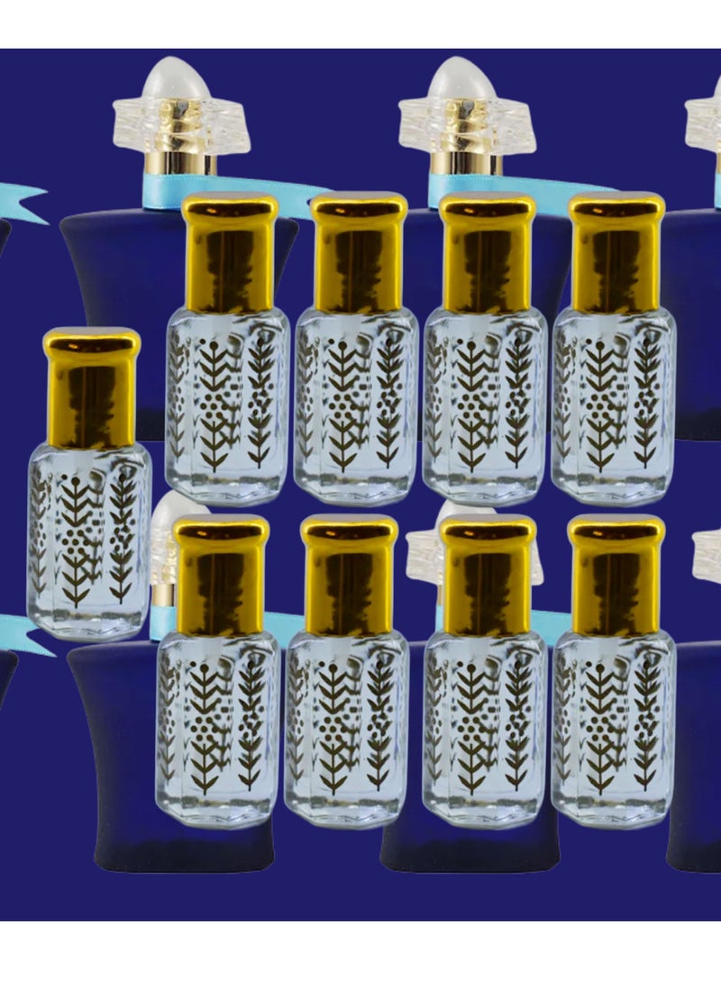 9 Pieces Blue Lady Essential Oil For Women Original Clear 6 Ml