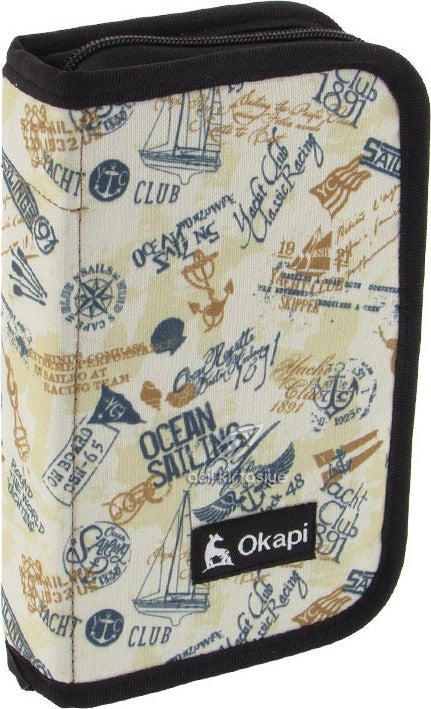 Okapi Double Covered Pen Holder Patterned / OKP-123/AS  - Image 4