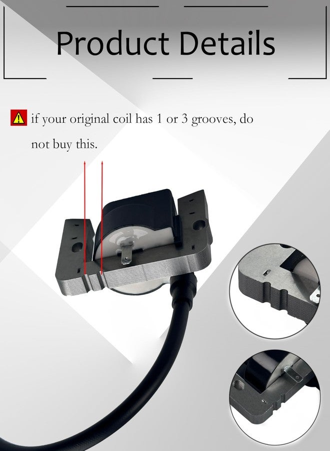 YAMAKATO OEM Standard 35135 Ignition Coil Module for Tecumseh 35135A 35135B HMSK80 HMSK90 HM80 HM90 HM100 OHV12 OHV13 OHV125 OVM120 OVXL120 OVXL125 TVM195 TVM220 10Hp Engine Snowblower Lawn Tracter - Image 3