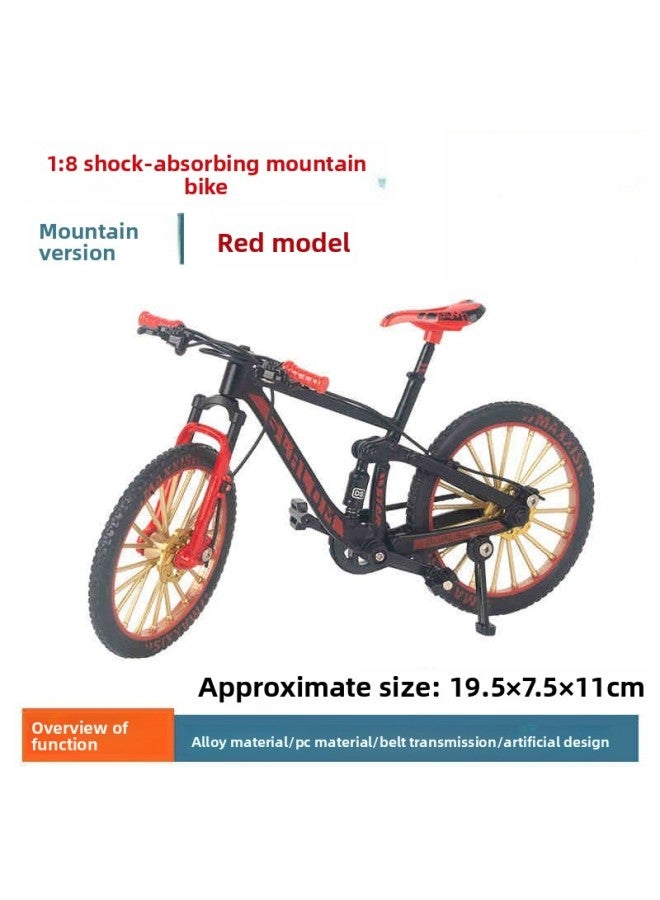 Cross-border Alloy Simulation 28 Bar Mini Road Bike Model Mountain Bike Ornaments Racing Bike Gifts 