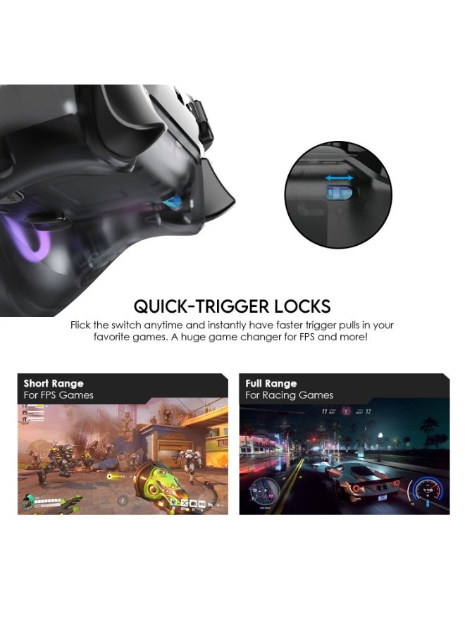 فانتيك فانتتش نوفا برو WGP14V2 وحدة تحكم ألعاب لاسلكية مع تقنية هول لمقاومة الانزلاق وأزرار قابلة للتبديل للقوة، وحدة تحكم سلكية لجهاز PS4 - Image 5