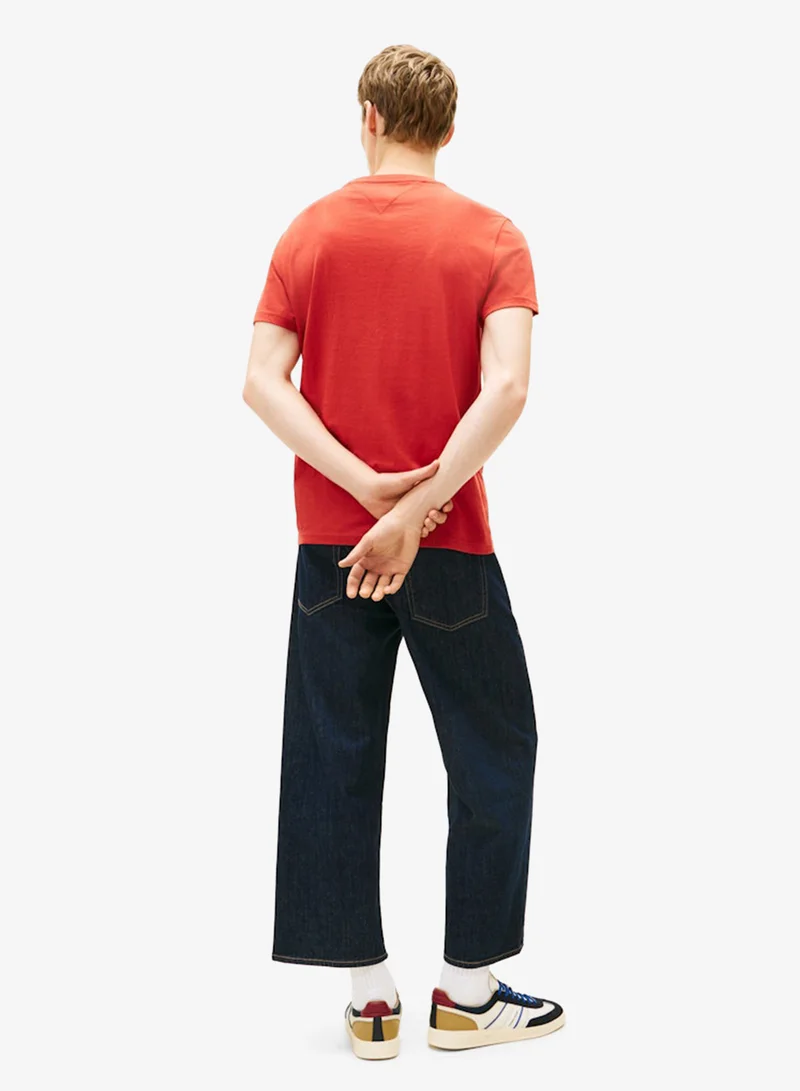 تومي جينز Slim Essential Flag T-Shirt