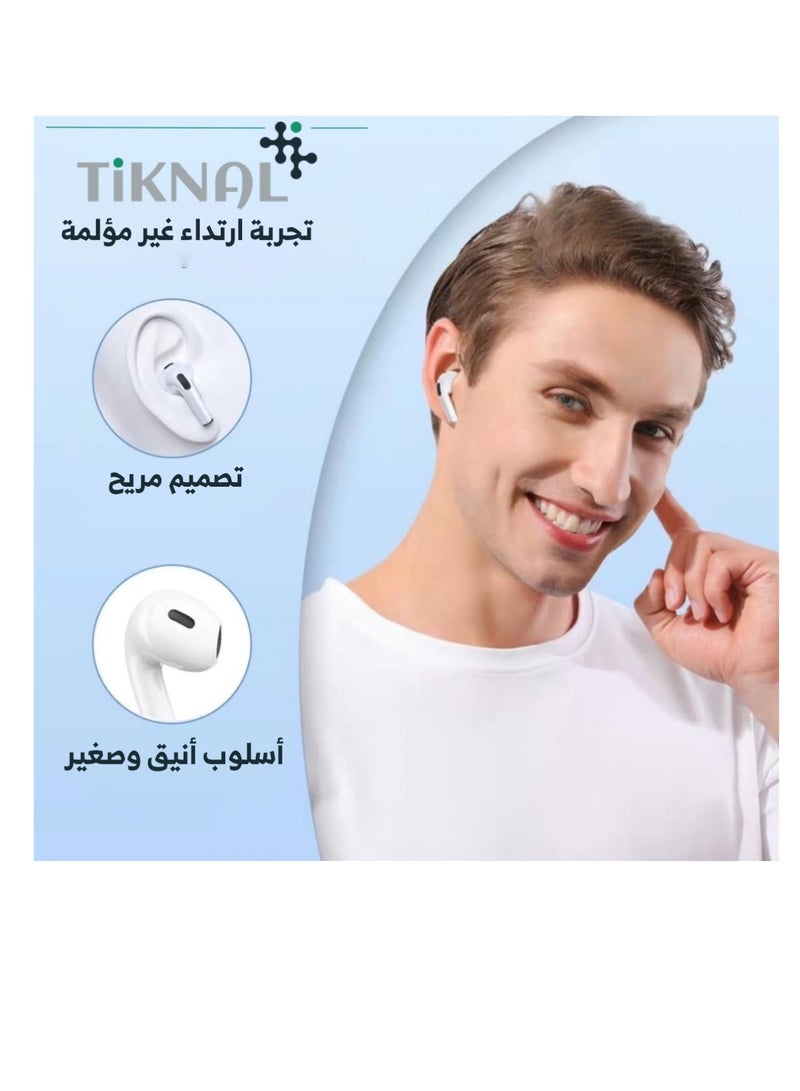 TIKNAL TIKNAL Pro 4 wireless earphones can be freely changed between two earphones.  - Image 4