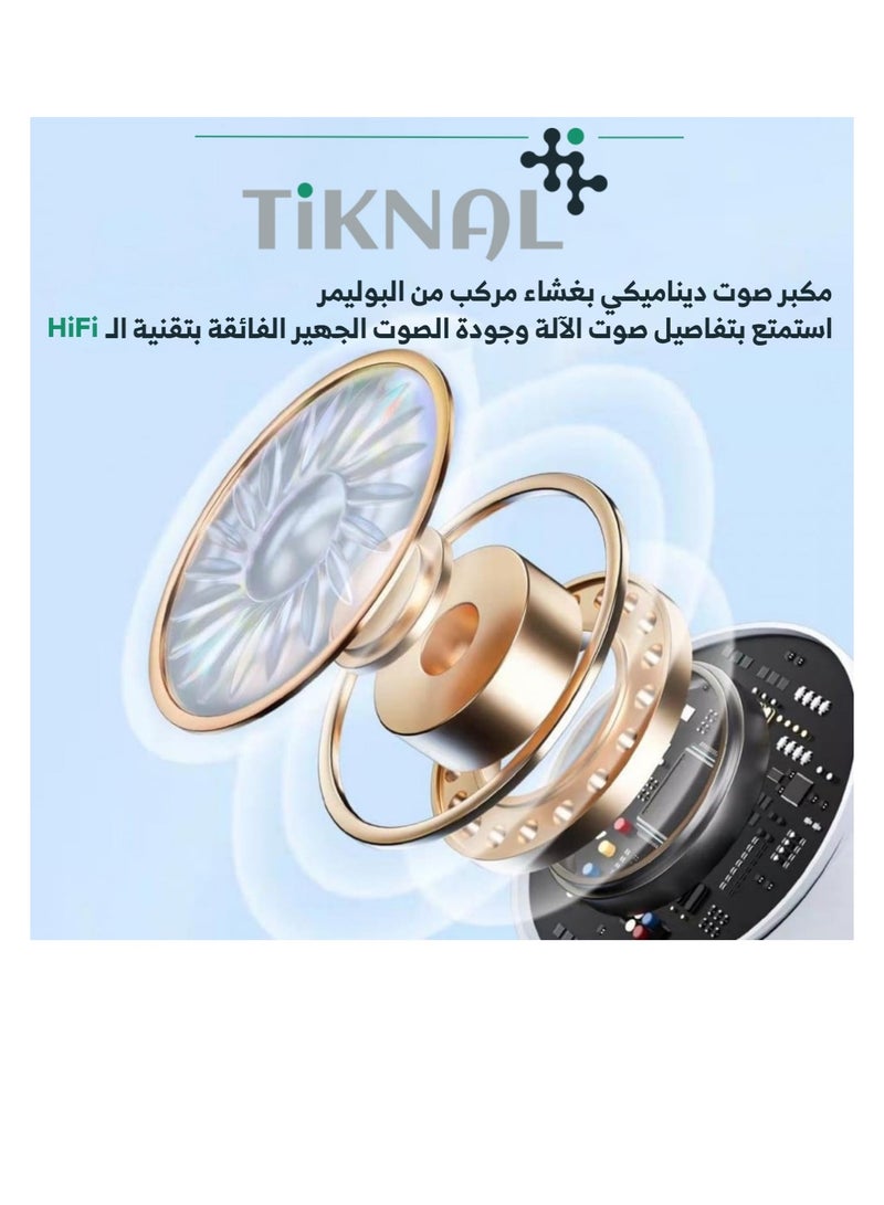 TIKNAL TIKNAL Pro 4 wireless earphones can be freely changed between two earphones.  - Image 3