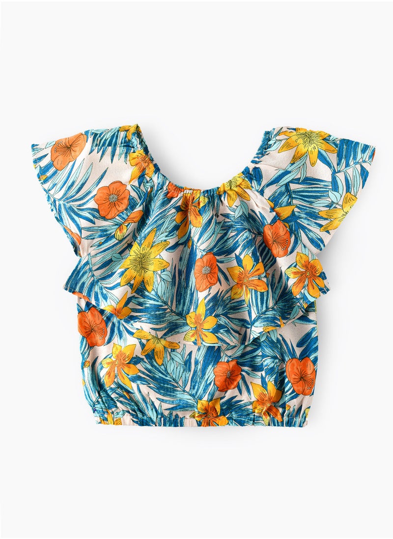 Jelliene Woven aop top  - Image 2