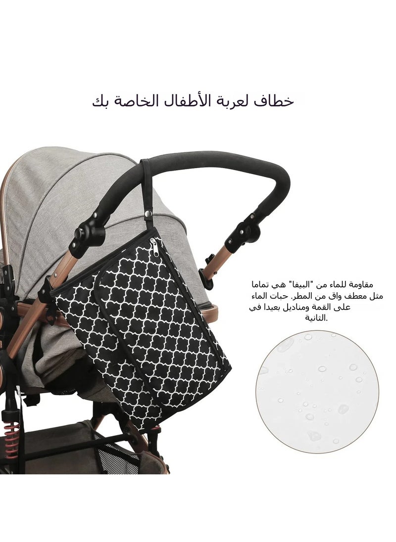 General Baby Changing Diaper Pads Mother and Baby Travel Portable Waterproof Diaper Pads Wet Wipes Bags Changing Bag Accessories  - Image 3