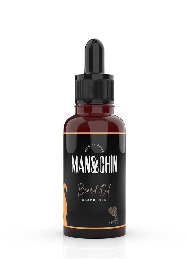 MAN&CHIN BEARD OIL BLACK OUD  - Image 2