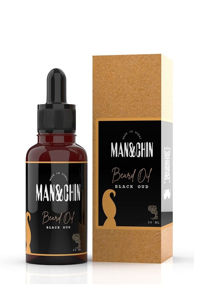 MAN&CHIN BEARD OIL BLACK OUD  - Image 1