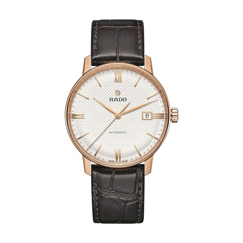 Rado - Coupole Automatic - Unisex - Swiss Watch - Leather XS/XL - Stainless Steel - 80 Hours of Power Reserve - Water Resistant Down to 50 m- Automatic – 37,7 mm - Image 1