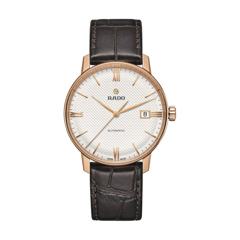 Rado - Coupole Automatic - Unisex - Swiss Watch - Leather XS/XL - Stainless Steel - 80 Hours of Power Reserve - Water Resistant Down to 50 m- Automatic – 37,7 mm - Image 4