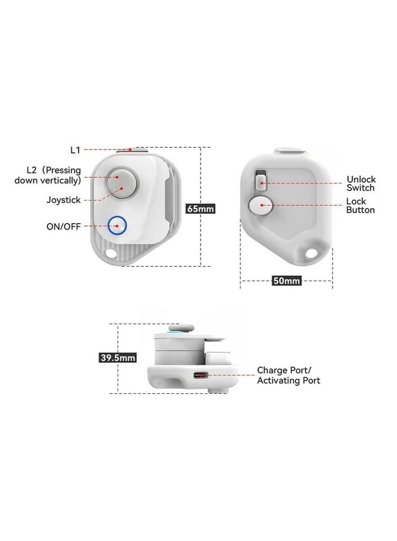 (Upgraded Version) Mobile Game Controller Joystick, Bluetooth Phone Gamepad (PUBG,Call of Duty CODM,Wild Rift,Genshin Impact,LOL)Trigger Joystick for IOS 13.4 Android Tablet  - Image 2