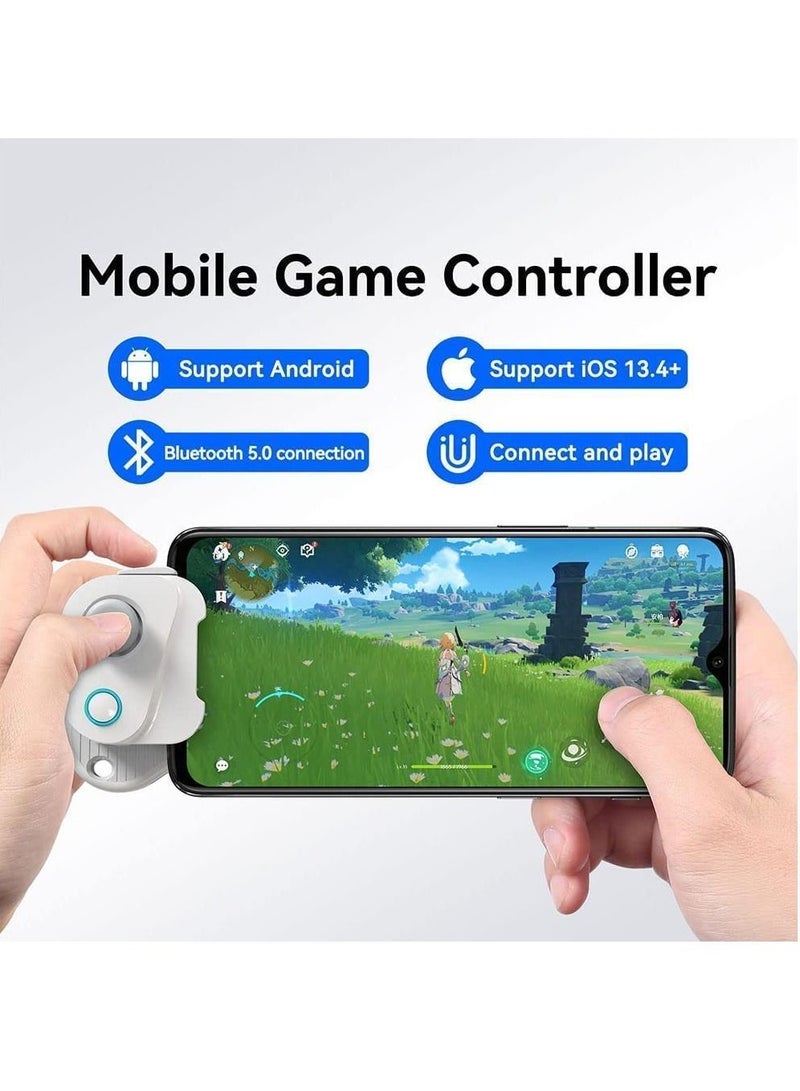 (Upgraded Version) Mobile Game Controller Joystick, Bluetooth Phone Gamepad (PUBG,Call of Duty CODM,Wild Rift,Genshin Impact,LOL)Trigger Joystick for IOS 13.4 Android Tablet  - Image 5