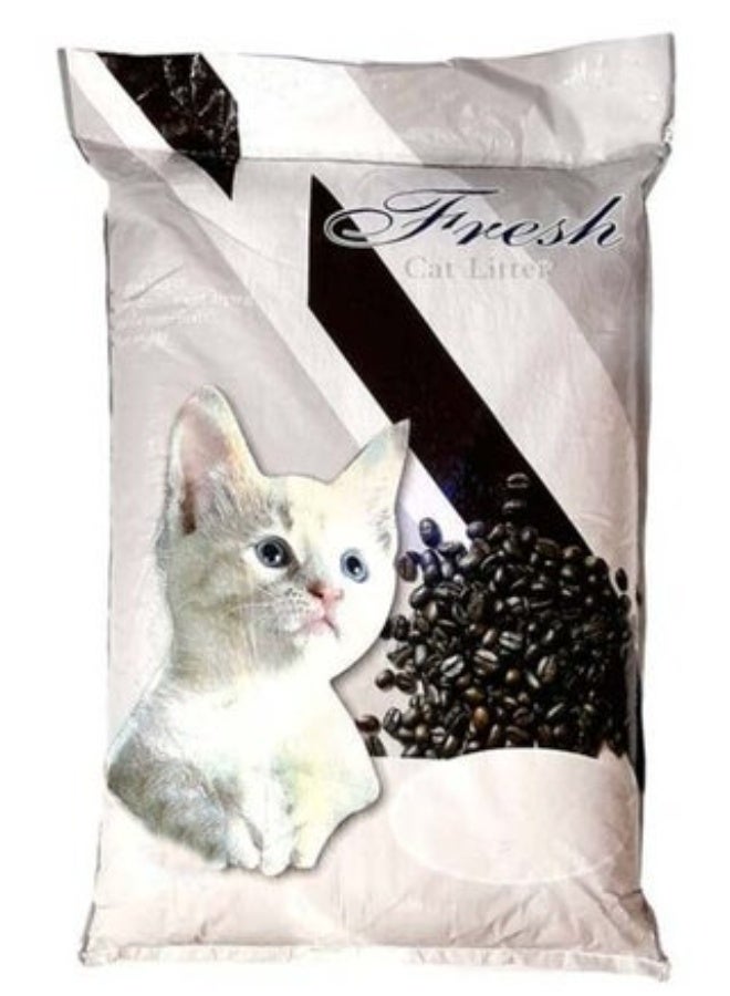 فريش رمل القطط الطازج - قهوة - 20 كجم