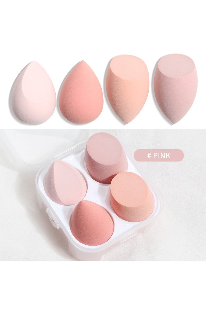 مانجي 4 عبوات من مسحوق نفخة بيض المكياج - Image 1