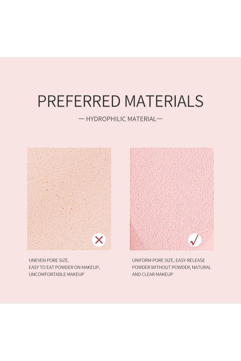 مانجي 4 عبوات من مسحوق نفخة بيض المكياج - Image 3