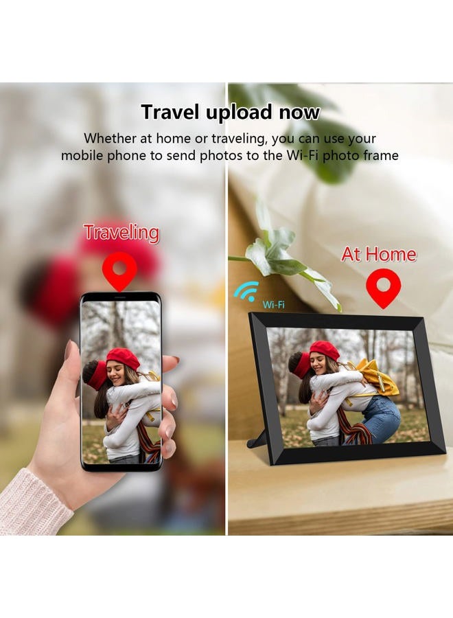 YENOCK FRAMEO Digital Photo Frame WiFi 32GB 10.1 Inch 1280x800 IPS Touch Screen Digital Picture Frame Easy Setup Share Photo or Video via Frameo APP - Image 4