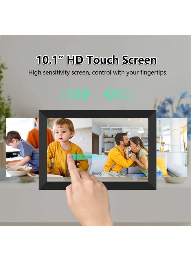 YENOCK FRAMEO Digital Photo Frame WiFi 32GB 10.1 Inch 1280x800 IPS Touch Screen Digital Picture Frame Easy Setup Share Photo or Video via Frameo APP - Image 5