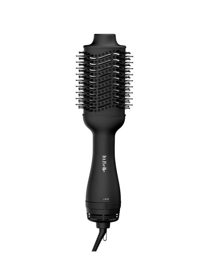 La belle - Unique Brush Hair Styler Black - Image 1