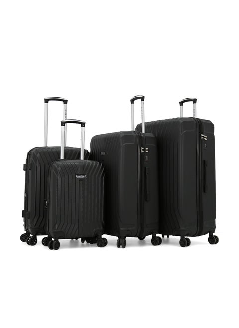 Giordano Hardside Luggage Trolley Bag 4 Pieces Set