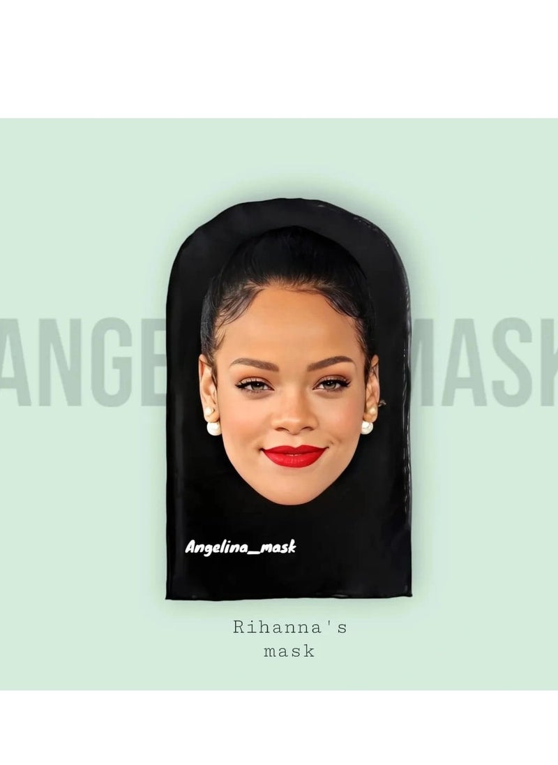 Angelina_mask Celebrity Mask Rihanna Masquerade Mask  - Image 1