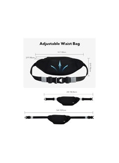 WATERFLY Fanny Pack for Men Women Water Resistant Large Hiking Waist Bag Pack Carrying All Phones for Walking Traveling - pzsku/ZD9E862E9D39FE91DD1EFZ/45/_/1738409562/79f6b154-83ed-4332-a47f-988f787b91c6