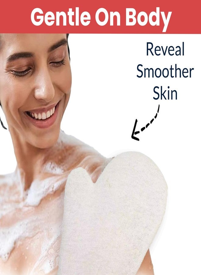 TEMPERIA (1pc) Exfoliating Gloves for Dead Skin - Premium, Ergonomic Design Exfoliator Scrub - Body Scrubber for Bathing, Bath & Shower for Women & Men (Random Colors) (MN01) - Image 3