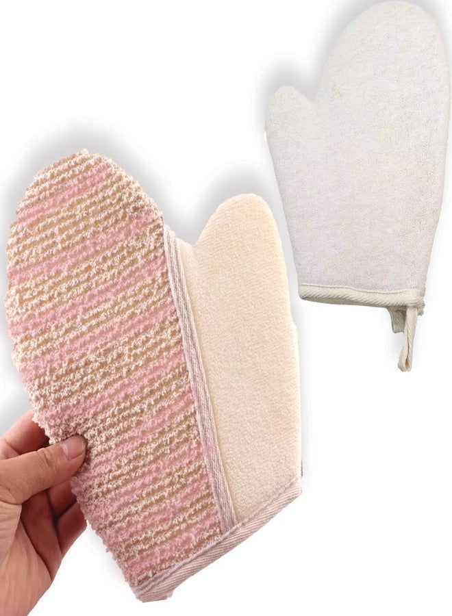 TEMPERIA (1pc) Exfoliating Gloves for Dead Skin - Premium, Ergonomic Design Exfoliator Scrub - Body Scrubber for Bathing, Bath & Shower for Women & Men (Random Colors) (MN01) - Image 1