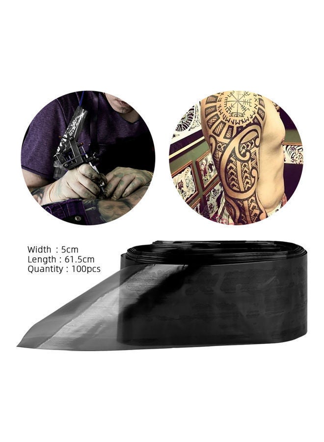 NIBEMINENT 100-Piece Clip Cord Sleeves Black - Image 3