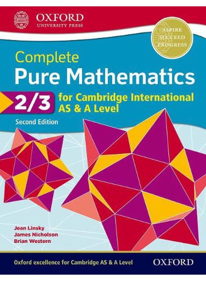 Complete Pure Mathematics 2 & 3 for Cambridge International AS & A Level  Ed   2